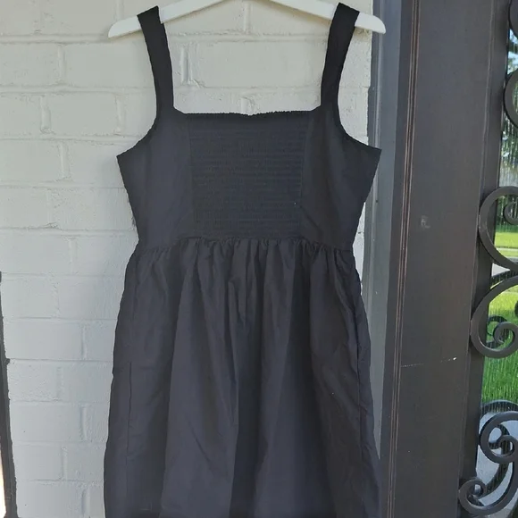 A New Day Black Fitted Pleated Tank Top - Picture 7 of 10